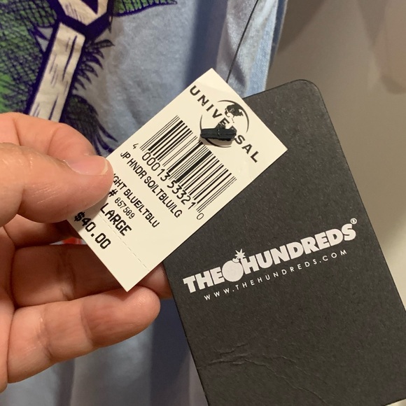 The Hundreds Jurassic Park Shirt NWT - Picture 4 of 5